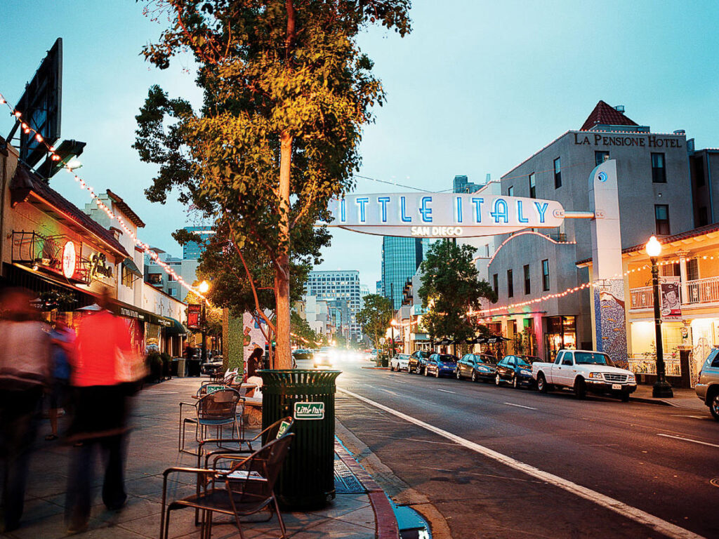 the best of Little Italy San Diego